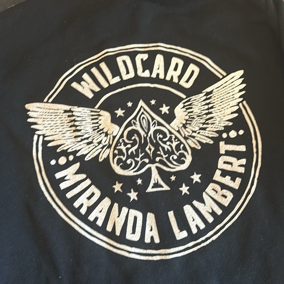 Miranda Lambert Wildcard Tour Zip Up Sweatshirt Jacket -Medium - Picture 3 of 4